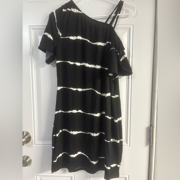 SHEIN Dresses & Skirts - NWT Black and White Striped Women's Dress✨